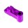 Alu CNC Tuning Distanzstück Lila Knochen hinten Nabe Halter Bremse für Simson S51 SR50 S50 KR51 Schwalbe Star Sperber Habicht Gegenhalter eloxiert