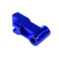 Alu CNC Tuning Distanzstück Blau Knochen hinten Nabe Halter Bremse für Simson S51 SR50 S50 KR51 Schwalbe Star Sperber Habicht Gegenhalter eloxiert