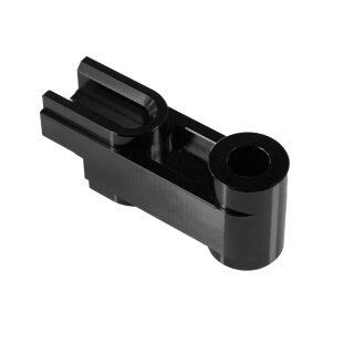 Alu CNC Tuning Distanzstück Schwarz Knochen hinten Nabe Halter Bremse für Simson S51 SR50 S50 KR51 Schwalbe Star Sperber Habicht Gegenhalter eloxiert