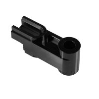 Alu CNC Tuning Distanzstück Schwarz Knochen hinten...