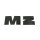 Buchstaben Logo MZ ALU schwarz für Tank ETZ125 ETZ150 ETZ250 ETZ251