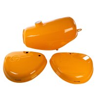 Lackset Tank + Enduro Seitendeckel Wirbellogo...