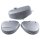 Lackset Tank + Enduro Seitendeckel Wirbellogo silber Simson S51E S70E Kraftstoffbehälter