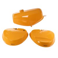 Lackset Tank + eckige Seitendeckel Wirbellogo...