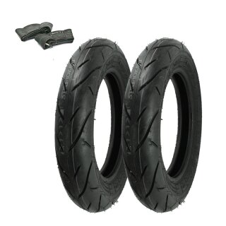 Set Reifen + Schlauch Heidenau K80 SR 3,00x10 50M für Piaggio Vespa PK 50, 80, 125 & 50S, 50N, Primavera 125, Sprinter 90, Racer 90, Simson Star 50 & Star 125, Benelly Scooty 50, Buffalo Wind 25, Derby Vamos 25, E-Max Elektroroller & City 80L