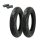 Set Reifen + Schlauch Heidenau K80 SR 3,00x10 50M für Piaggio Vespa PK 50, 80, 125 & 50S, 50N, Primavera 125, Sprinter 90, Racer 90, Simson Star 50 & Star 125, Benelly Scooty 50, Buffalo Wind 25, Derby Vamos 25, E-Max Elektroroller & City 80L