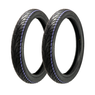 Set 2 Reifen Mitas Touring Force-SC 80/80-16, 45P TL für Simson S51 S50 S70 S53 Habicht KR51 Schwalbe Sperber 3,00x16 ersetzt MC26 Capri