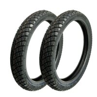 Set Heidenau Reifen K66 46J TL 80/80 16 Zoll Mantel...