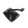 B-Ware Rückspiegel Spiegel Metall links eckig schwarz für Simson Schwalbe KR51 Star Sperber Habicht Spatz