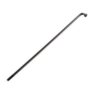 1 Speiche Edelstal schwarz 177mm mit Nippel, Scheibenbremse, M4 XL für Simson S51 S50 S53 S70