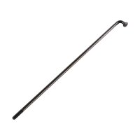 1 Speiche Edelstal schwarz 171mm mit Nippel,...