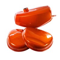 Premium Lackset Tank + Seitendeckel Enduro orange...