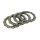 Set 4 Kupplungsscheiben, Reibscheiben für Simson S51 S50 S53 S70 KR51 Schwalbe Spatz K Star Sperber Habicht, Kupplung