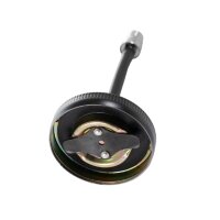 Tankdeckel 40mm schwarz mit Entlüftung silber eloxiert für Simson S51 S50 S70 S53 KR51 Schwalbe Star Sperber Habicht SR1 SR2
