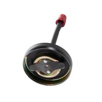 Tankdeckel 40mm schwarz mit Entlüftung rot eloxiert für Simson S51 S50 S70 S53 KR51 Schwalbe Star Sperber Habicht SR1 SR2