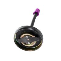 Tankdeckel 40mm schwarz mit Entlüftung lila eloxiert für Simson S51 S50 S70 S53 KR51 Schwalbe Star Sperber Habicht SR1 SR2