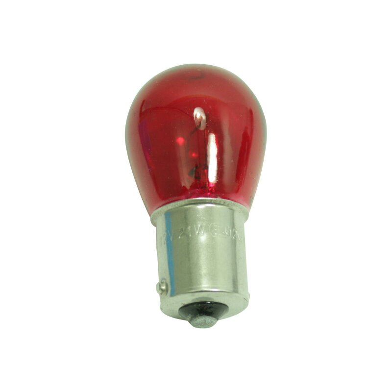 Glühlampe rot Birne 12V 21W Ba15s für S50 S51 SR50, 2,39 €