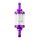 CNC Benzinfilter lila eloxiert 6mm 7mm 8mm für Simson S50 S51 S70 S53 SR50 Spatz Star Sperber Habicht MZ ETZ TS ES ETS 125 150 NSU Max Lux Kreidler Hercules Tuning Filter