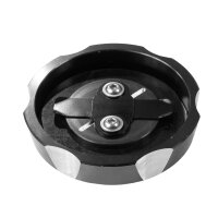 Alu CNC Tuning Tankdeckel titanium eloxiert 40mm + Entlüftung für Simson S50 S51 SR50 KR51 Schwalbe