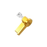 CNC Zündschlüssel gold eloxiert für Simson S51 S50 S70 Schwalbe KR51 Star Sperber Habicht Zündung Schloss für Zündschloss