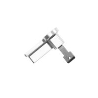 CNC Zündschlüssel silber eloxiert für Simson S51 S50 S70 Schwalbe KR51 Star Sperber Habicht Zündung Schloss für Zündschloss