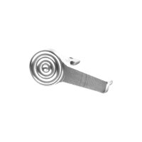 CNC Zündschlüssel silber eloxiert für Simson S51 S50 S70 Schwalbe KR51 Star Sperber Habicht Zündung Schloss für Zündschloss