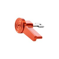 CNC Zündschlüssel orange eloxiert für Simson S51 S50 S70 Schwalbe KR51 Star Sperber Habicht Zündung Schloss für Zündschloss