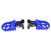 Eloxierte Cross Fußrasten blau für Simson S51 S50 KR51 Schwalbe Star Fussraste verschiedene Farben