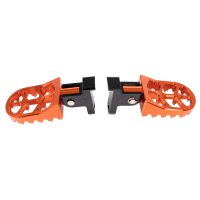 Eloxierte Cross Fußrasten orange für Simson S51 S50 KR51 Schwalbe Star Fussraste verschiedene Farben