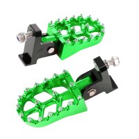 Eloxierte Cross Fußrasten grün für Simson S51 S50 KR51 Schwalbe Star Fussraste verschiedene Farben