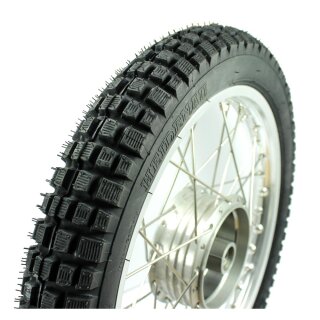 Rad Komplettrad vorn Heidenau K46 Reifen Alufelge für Simson S51 S50 S53 KR51 Schwalbe Spatz Star Sperber Habicht Vorderrad