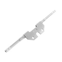Blinkerhalter silber eloxiert Befestigung Strebe Blinkleuchten Halter mit M8 Gewinde für Simson S51 S50 S70
