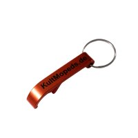 Flaschenöffner "KultMopeds.de", orange -...