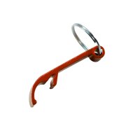 Flaschenöffner "KultMopeds.de", orange - logo schwarz