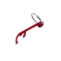 Flaschenöffner "KultMopeds.de", rot - logo weiß