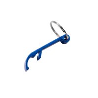 Flaschenöffner "KultMopeds.de", blau - logo weiß