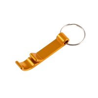 Flaschenöffner "KultMopeds.de", gold - logo schwarz