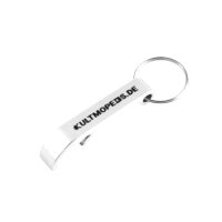 Flaschenöffner "KultMopeds.de", silber -...
