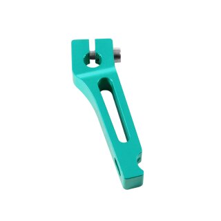 ZT Tuning CNC Bremshebel hinten, türkis mit ABE für Simson S50 S51 S70 SR50 KR51/2 Schwalbe SR4-4 Habicht SR4-3 Sperber Duo