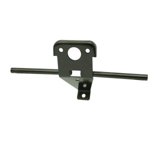 Rücklicht und Blinker Halter für MZ ETZ 250 schwarz Rückleuchte + Blinkleuchte 15mm, eckig
