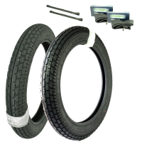 Reifen Set Heidenau K34 für Simson AWO 425 Sport 3,25 + 3,50x18 62H + 62S 18 Zoll
