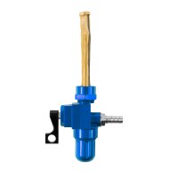 CNC Benzinhahn blau 400ml+ Durchfluss für Simson S51 S50 S53 S70 S83 Star 6mm Kraftstoffhahn Filter