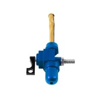 CNC Benzinhahn blau 400ml+ Durchfluss für Simson S51 S50 S53 S70 S83 Star 6mm Kraftstoffhahn Filter