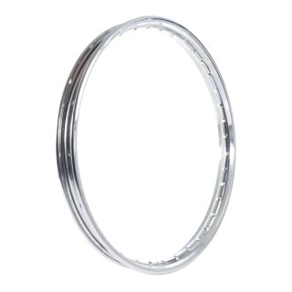 B-Ware Stahlfelge Felgenring für Simson SR2 E SR II DKW Hummel verchromt chrom 1,35x19 #1