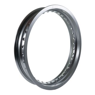 Felge Alu 2,15x16 titan grau für Simson S51 KR51 Schwalbe S50 S53 Spatz Star Sperber Spatz Habicht Duo Alufelge