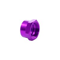 Tuning CNC Alu Benzinhahn Mutter lila eloxiert für Simson S51 S50 S70 SR50 KR51 Schwalbe Star Sperber Duo MZ ETZ TS ES 125 1250 250 M16x1,0 Überwurfmutter