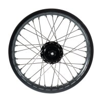 Felge Scheibenbremse 1,85x16 titan eloxiert Speichen VA XL für Simson S51 S50 S53 S70 S83