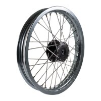 Felge Scheibenbremse 1,85x16 titan eloxiert Speichen VA XL für Simson S51 S50 S53 S70 S83