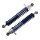 Federbeine blau für Simson S51 S50 S70 Enduro Tuning Stoßdämpfer Federung hinten 36cm 360mm