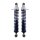 Federbeine blau für Simson S51 S50 S70 Enduro Tuning Stoßdämpfer Federung hinten 36cm 360mm